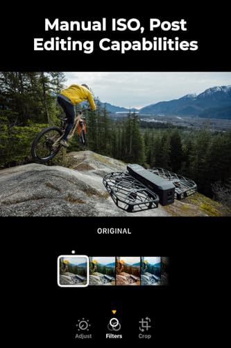 X1 PROMAX 8K Action Flying Camera, Foldable Drone with Camera with 42 KM/H Follow Speed, 10+ Fully Automatic Flight Modes