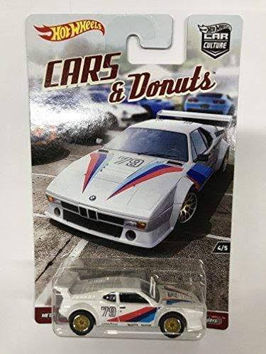 Hot Wheels Car Culture Cars and Donuts Set of 5 Real Rider Collectible Die Cast Toy
