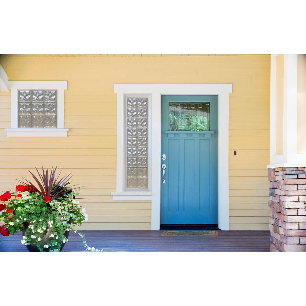 Clearly Secure GBW883 Nubio 7.75 in. x 7.75 in. x 3.12 in. Wave Pattern Glass Block (10-Pack)