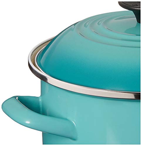 Le Creuset Enamel on Steel Stockpot, 10 qt., Olive