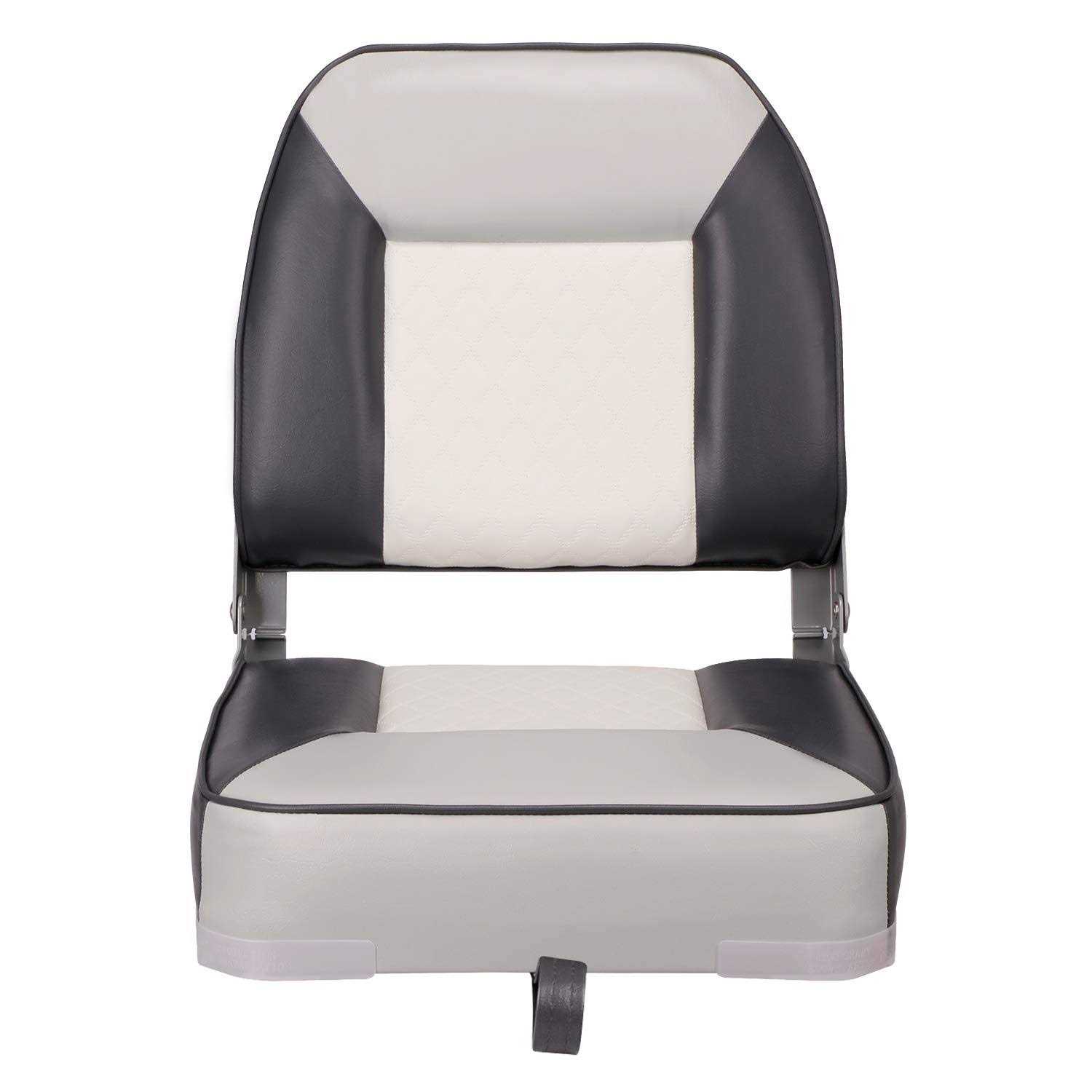 XGEAR Deluxe Low Back Fold-Down Fishing Boat Seats - Sports Supplies Online Store