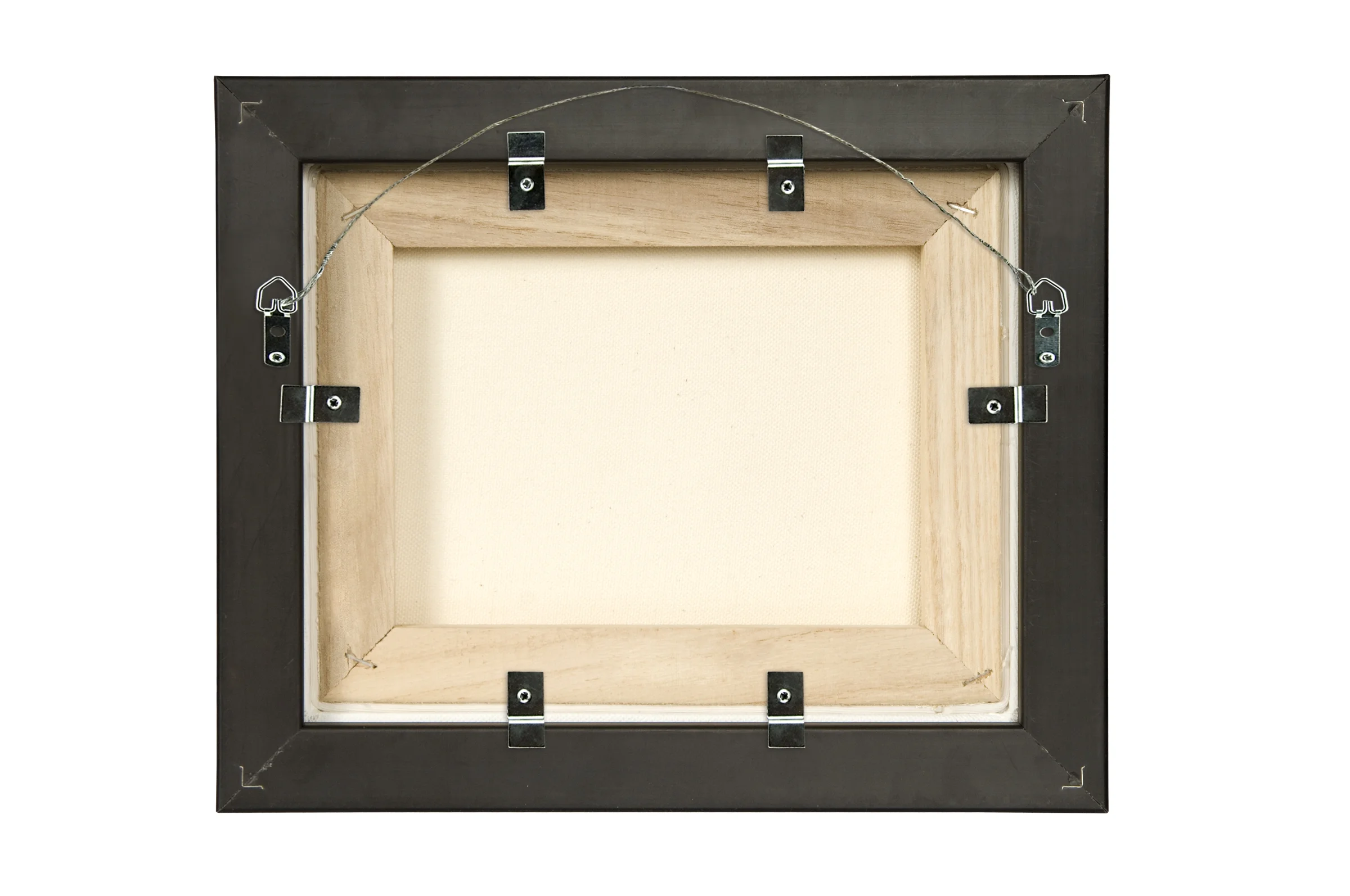 Illusions Floater Frame 24x24"" Black for 1-1/2"" Canvas - 6 Pack