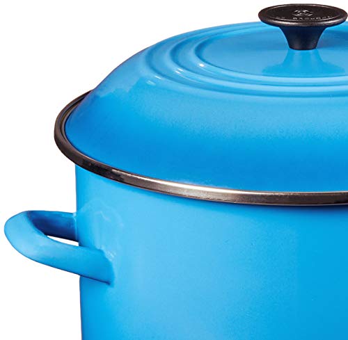 Le Creuset Enamel on Steel Stockpot, 10 qt., Olive