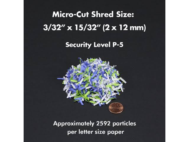 Aurora AU1060MA Professional Grade 10-Sheet High Security Micro-Cut Paper and Credit Card Shredder/ 60 Minutes/ Security Level P