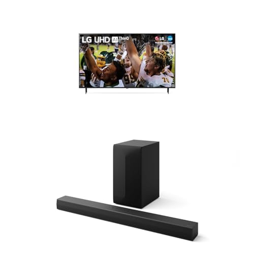 LG 65-Inch Class UR9000 Series Alexa Built-in 4K Smart TV (3840 x 2160),Bluetooth, Wi-Fi, USB, Ethernet, HDMI 60Hz Refresh Rate, AI-Powered 4K