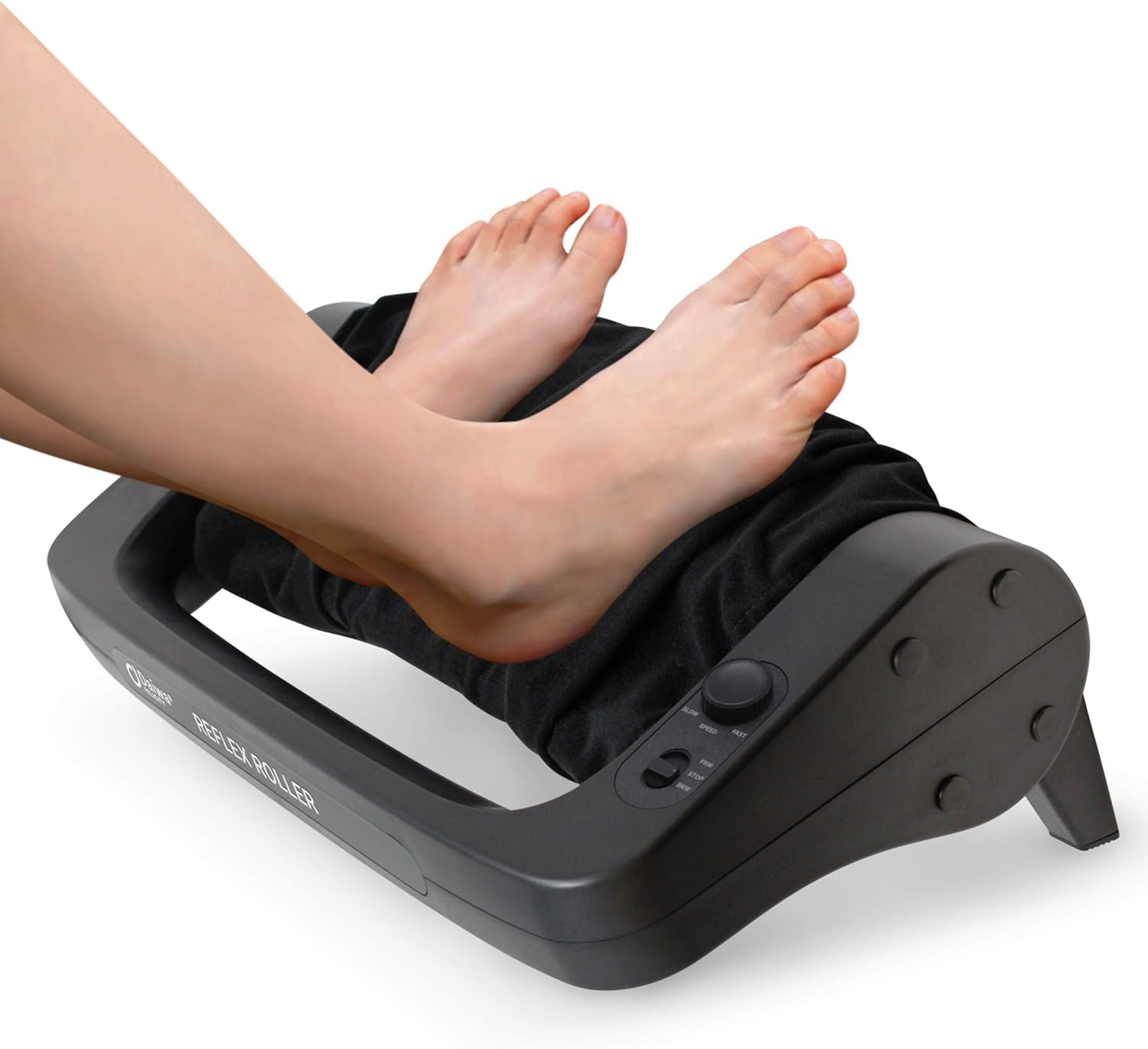 U.S. Jaclean Electric Foot Massager Calf Roller Reflexology Shiatsu Acupressure Massage Reflex Roller