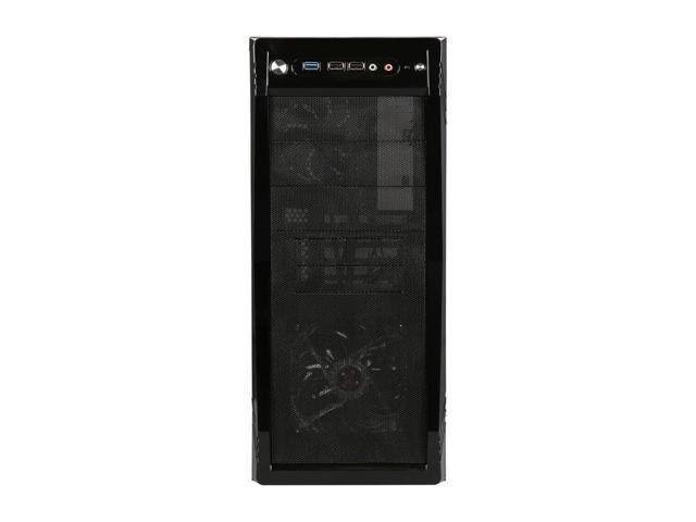 Rosewill Challenger ATX Mid-Tower 3X Fans Blue LED Gaming PC Case
