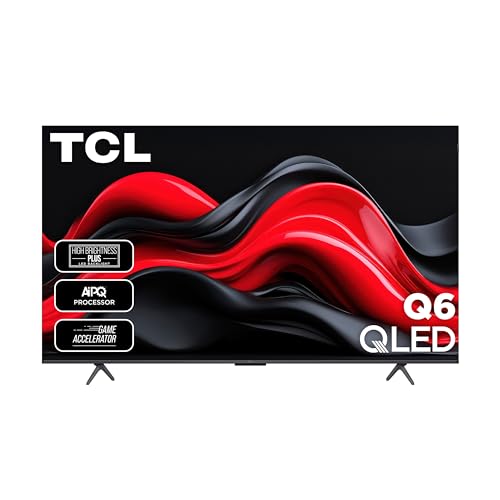 TCL 75-Inch Class Q65 QLED 4K Smart TV with Fire TV (75Q651F, 2024 Model), Dolby Vision, HDR PRO+, Dolby Atmos, Alexa Built-in with Voice Remote