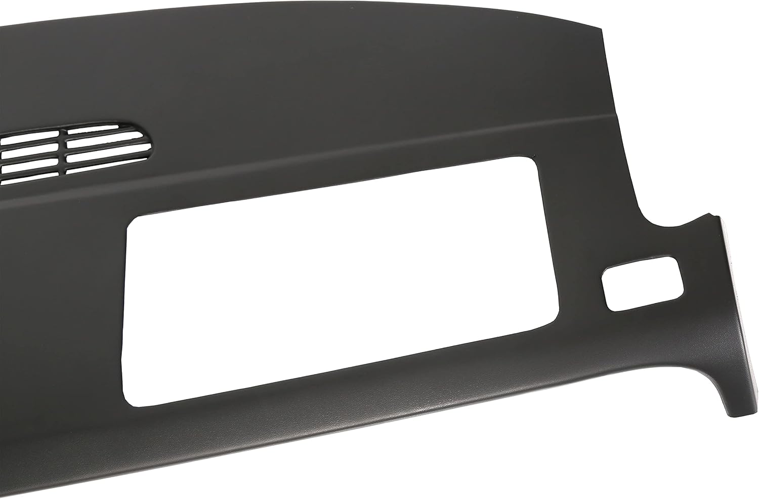 ECOTRIC Dash Board Cover Cap Black Compatible with 2007-2014 Avalanche Suburban Tahoe Yukon Molded Dash Panel Overlay W/O Dash Speaker