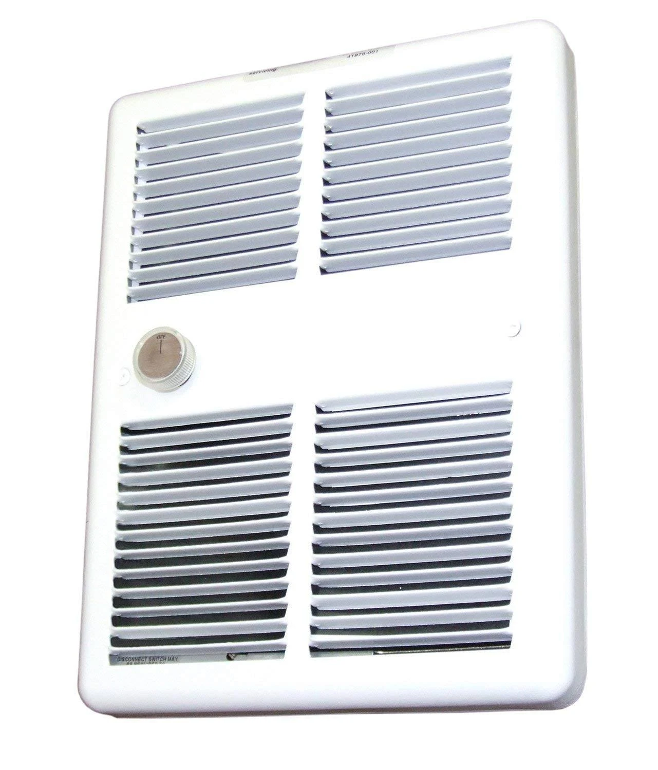 TPI HF3210T2RPW Series 3200 Midsized Fan Forced Wall Heater w/ 2 Pole Standard,