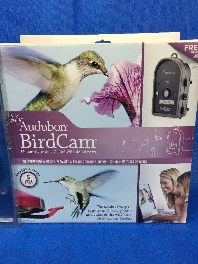 Wingscapes WSCA03 Audubon BirdCam Motion-Activated Digital Wildlife Camera - 5MP