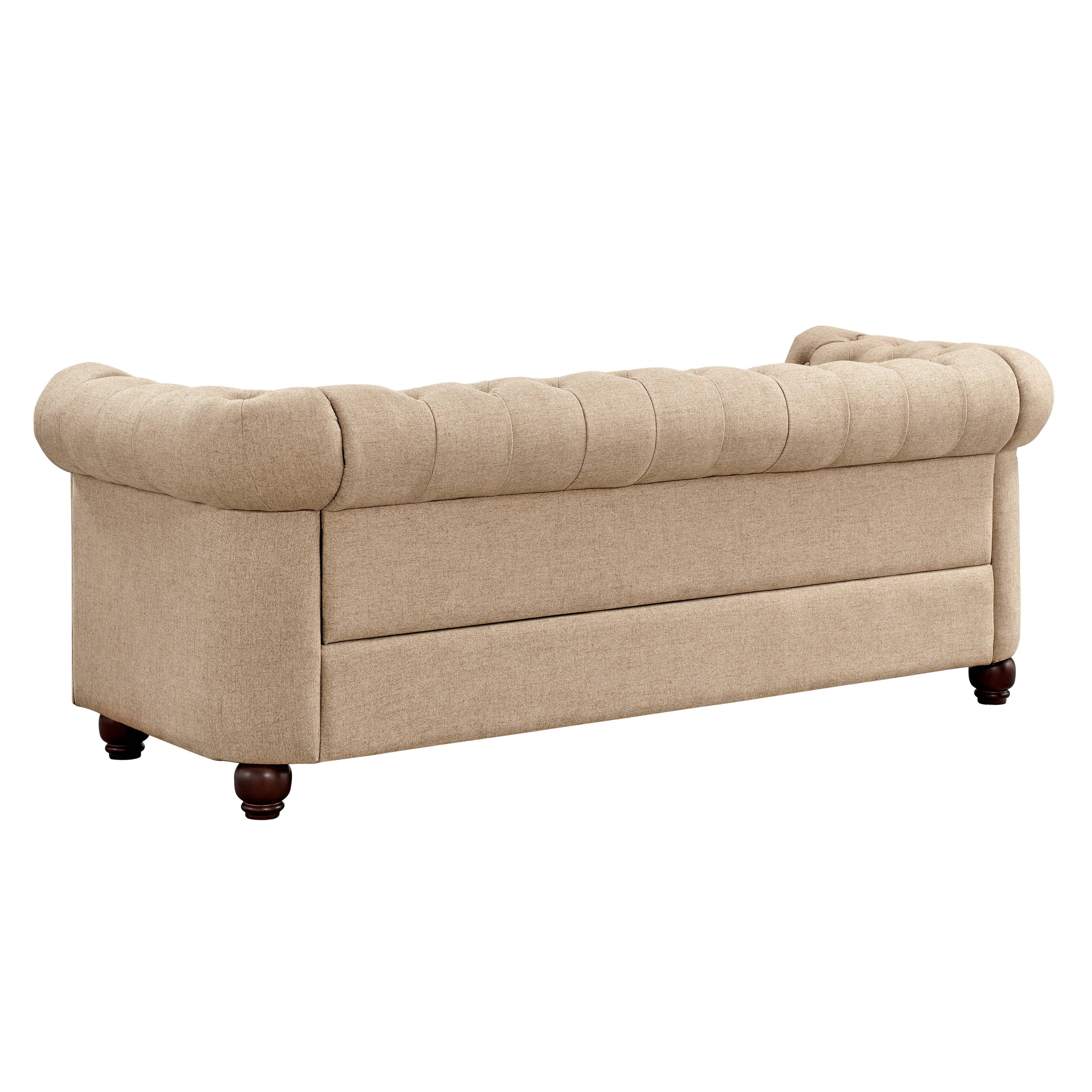 HomeFare Cream Living Room 3pc. Set