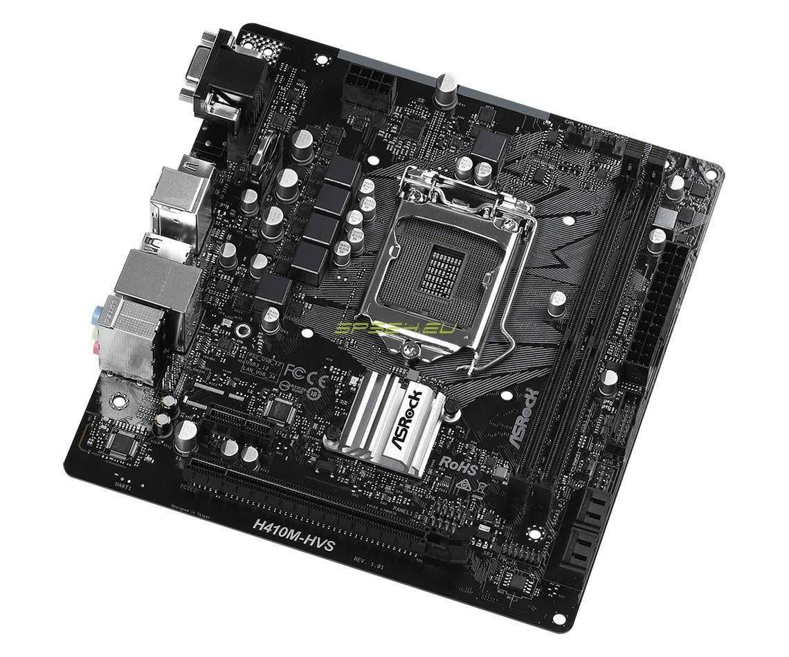 ASRock H410M-HVS LGA 1200 Micro ATX Intel H410