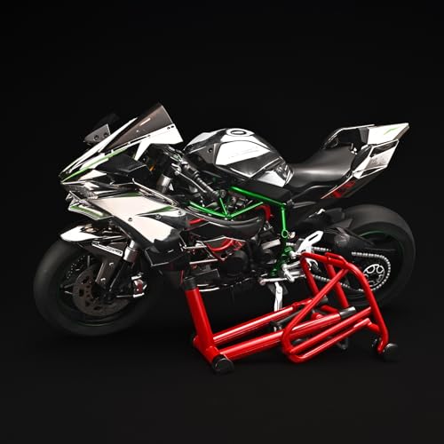 Die Cast Motorcycle 1:6 Scale for Kawasaki H2R Motorcycles Alloy Racing Motorcycle Model Power Toy Motorcycles Collection Kawasaki Model Motorcycles