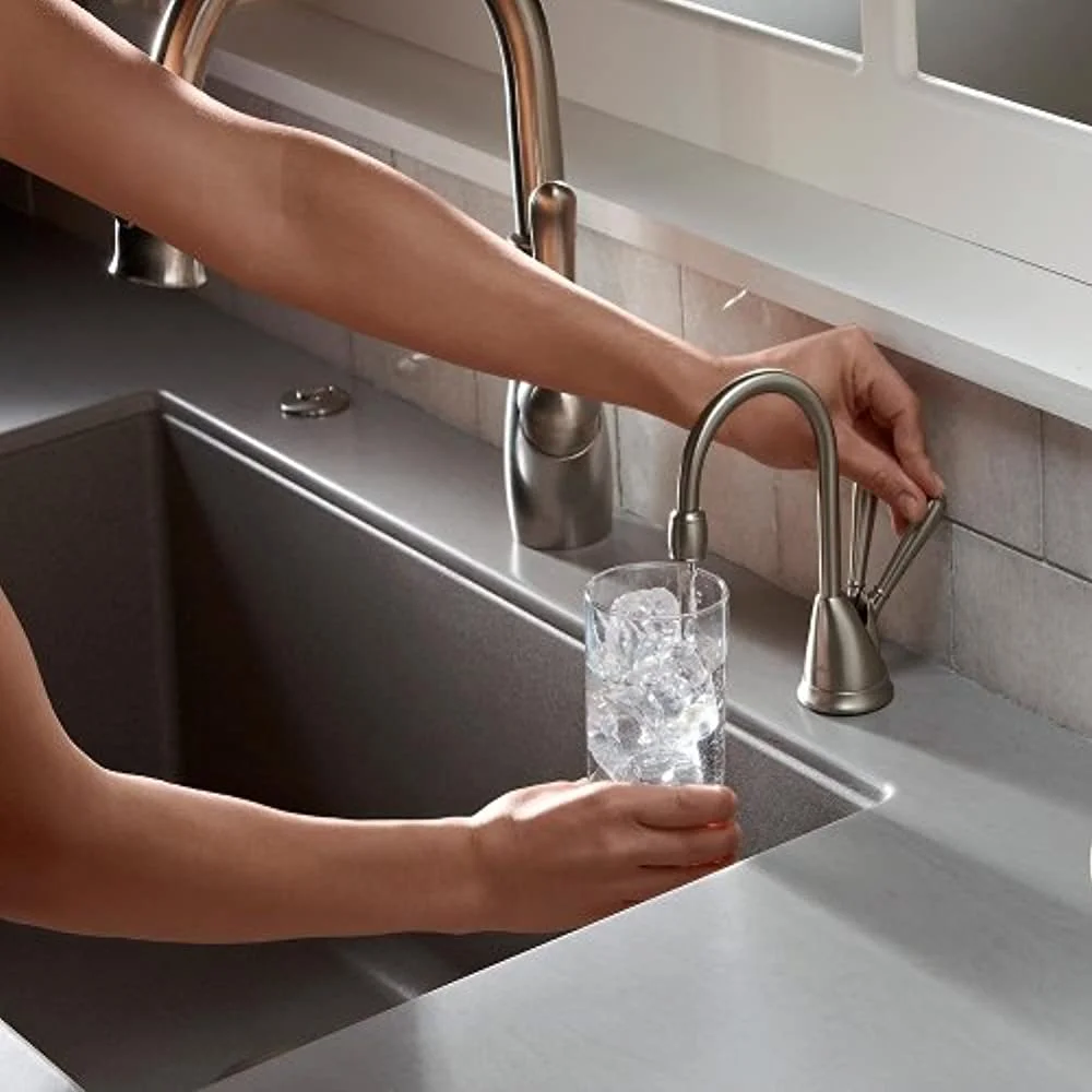 InSinkErator View Instant Hot Cold Water Dispenser System Faucet Tank Chrome HC View C