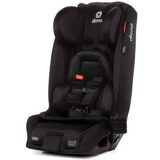 Diono Radian 3RXT, 4-in-1 Convertible Extended Rear and Forward Facing Convertible Car SEAT, Steel Core, 10 Years 1 Car Se...