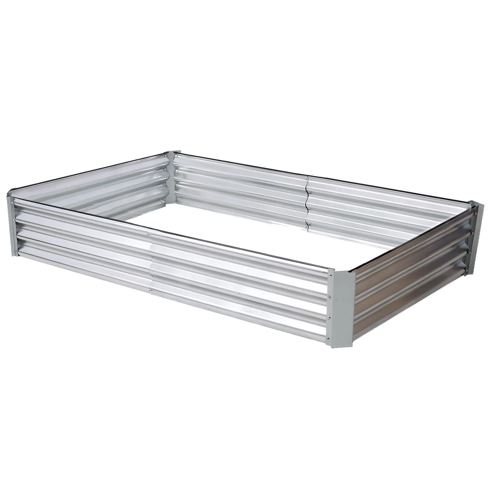 Galvanized Planter Bed, Raised Garden Bed Kit, Planter Raised Garden Boxes Outdoor