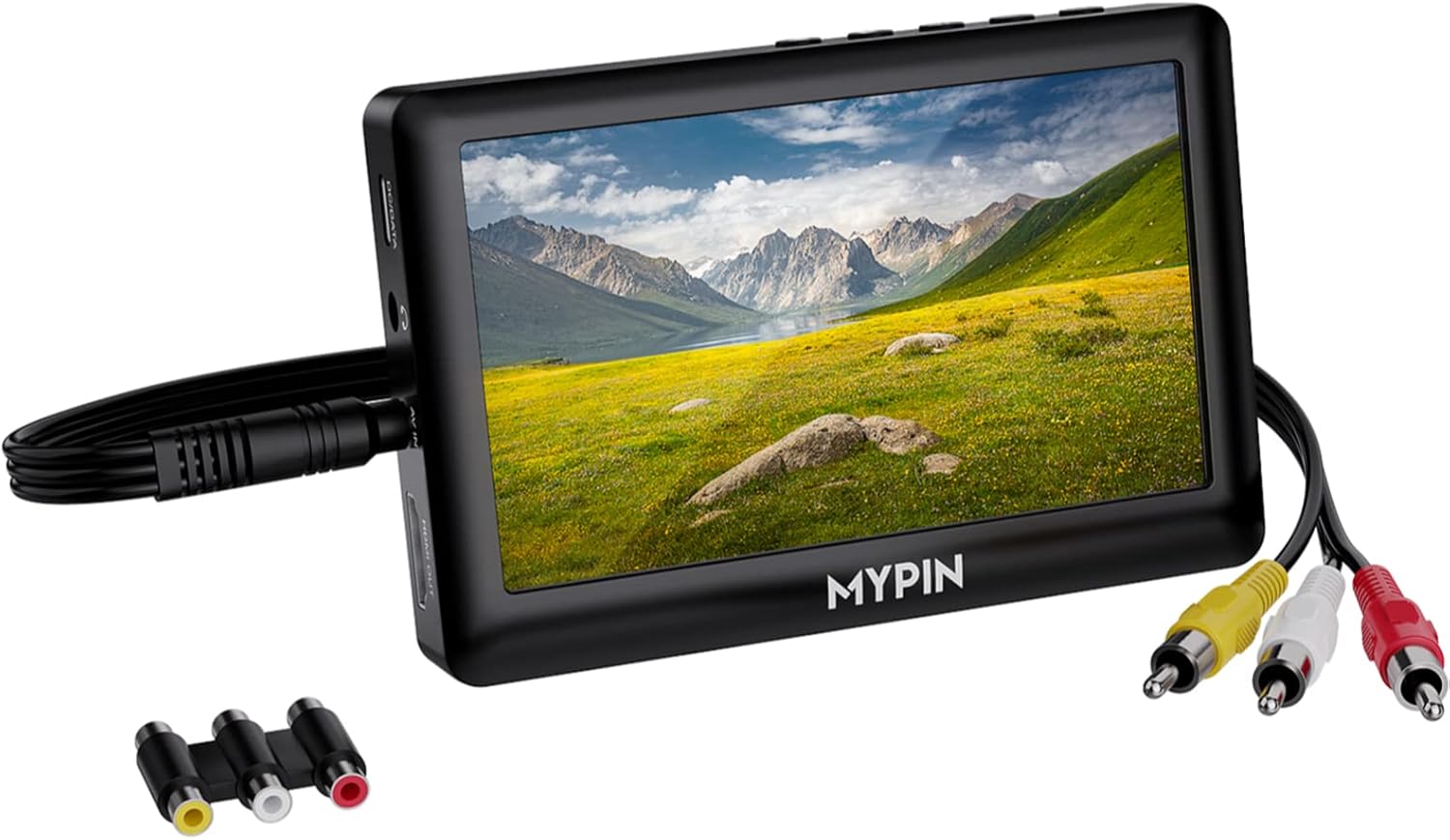 Video to Digital Converter, 4.3" AV Video Capture Box/Video Player, Record Video from VHS, HI8, Camcorder, Set Top Box or Any Source