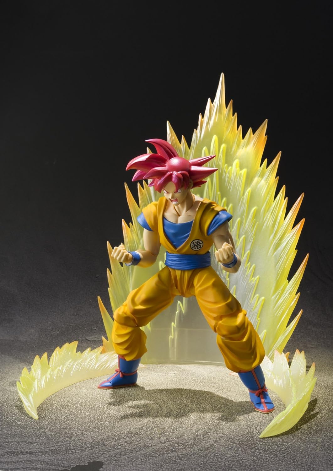 Bandai Tamashii Nations S.H. Figuarts Super Saiyan God Son Goku "Dragon Ball Super" Action Figure