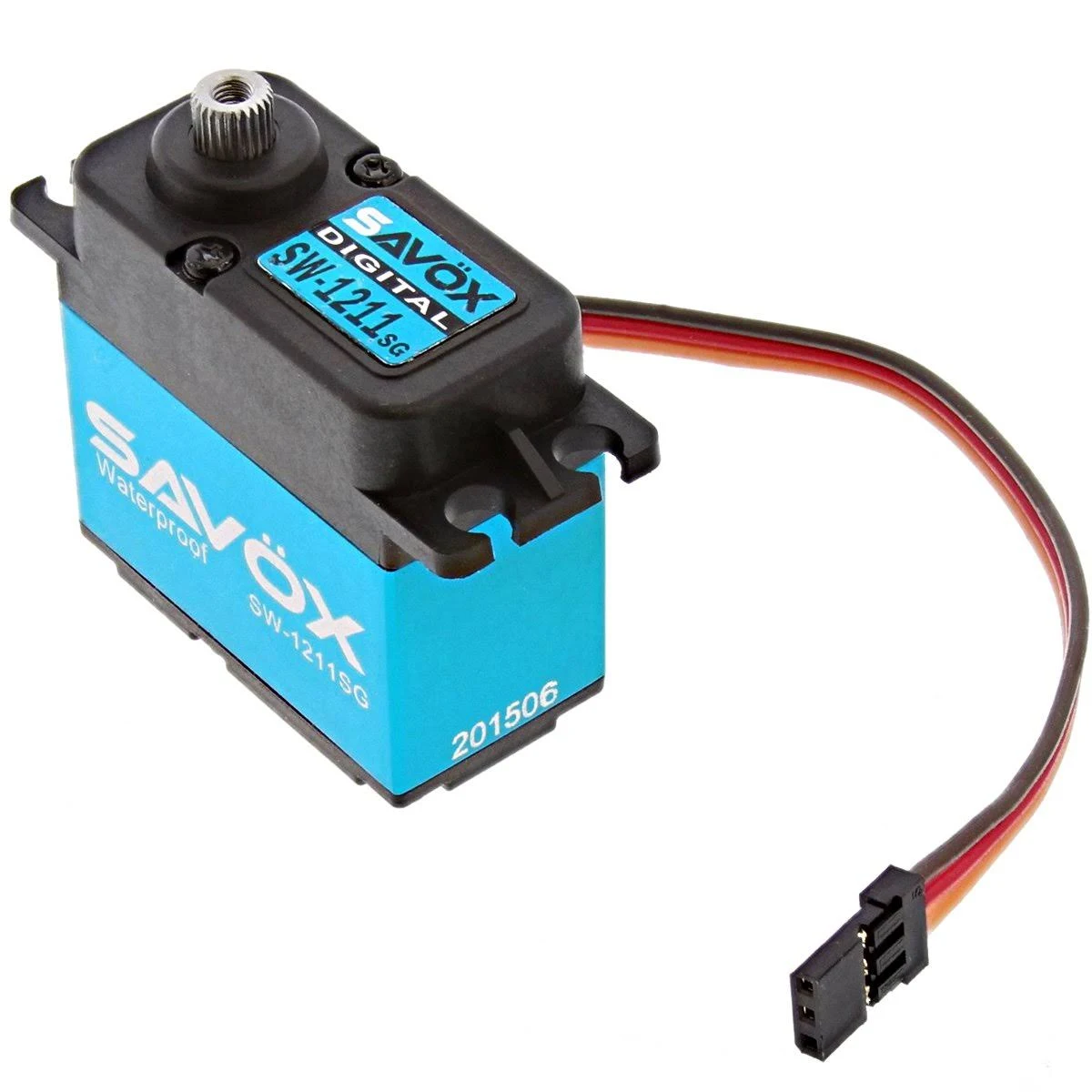 Savox Waterproof Coreless Digital Servo .10/208.3 Alum Case