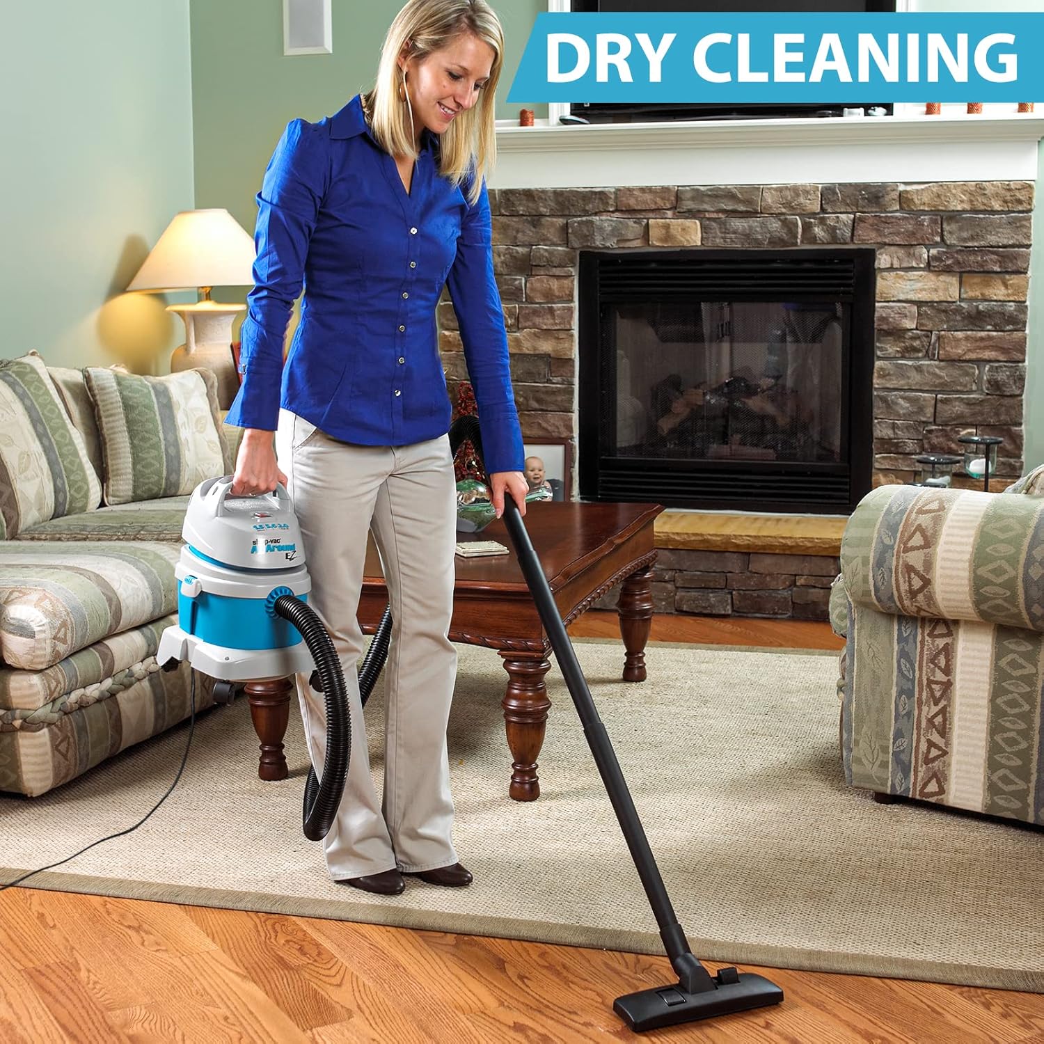 Shop-Vac 1.5 Gallon 2.0 Peak HP All Around EZ Wet/Dry Vacuum, Portable Compact Shop Vacuum