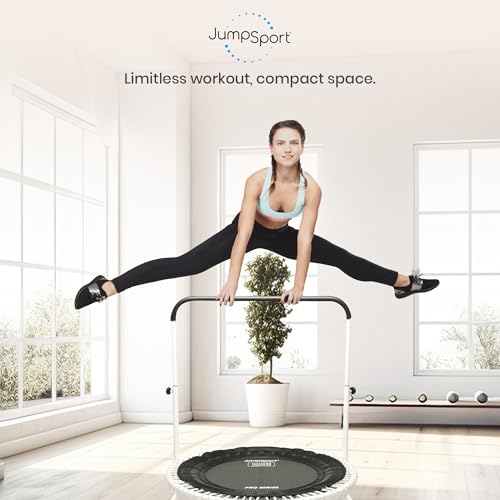 JumpSport JumpSport Handle Bar Accessory for Arched Leg Fitness Trampolines | Fits Only Diameter JumpSport Rebounder | Trampoline Not Included