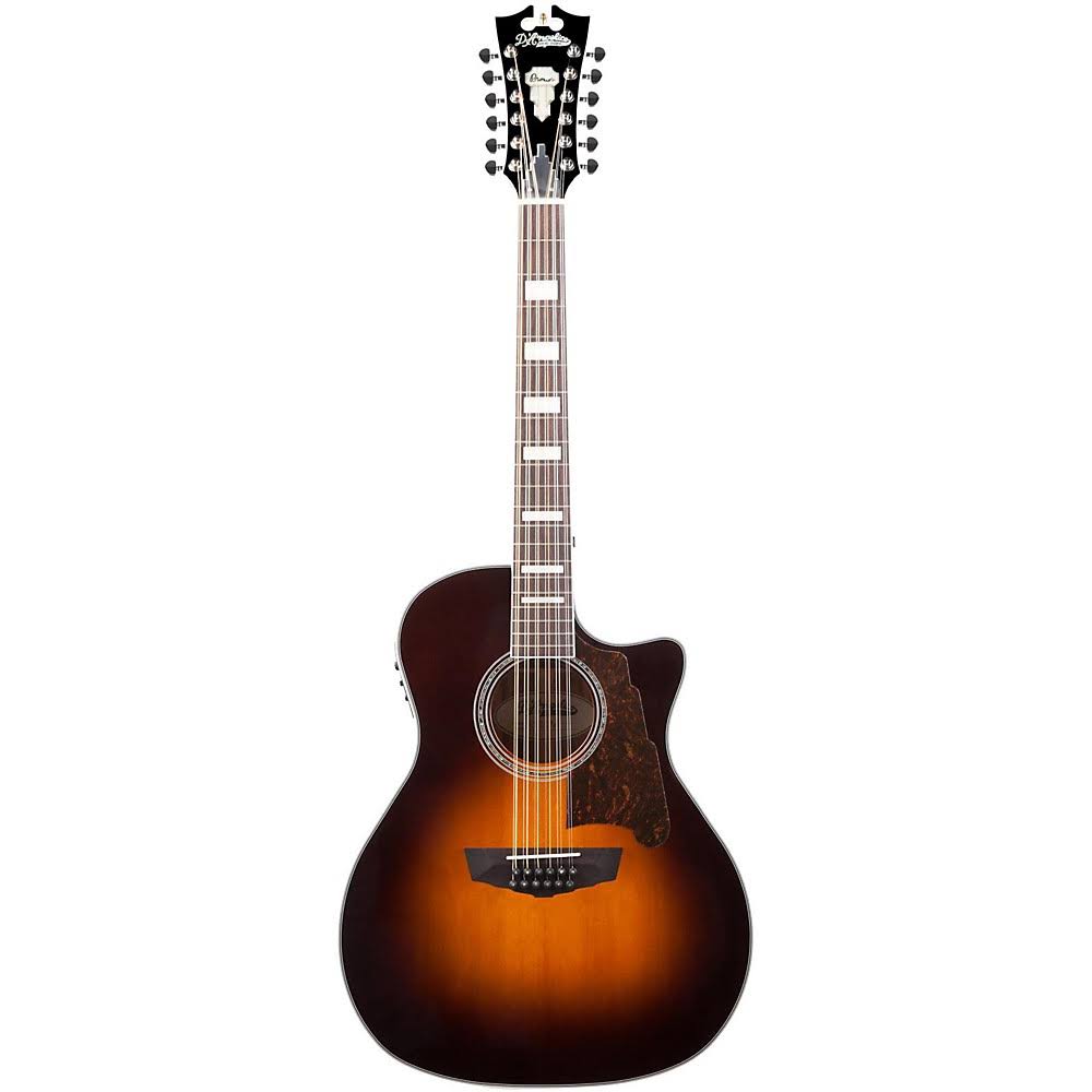 D&Angelico Premier Fulton 12-String Acoustic-Electric Guitar Sunburst