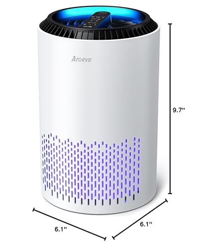 AROEVE Air Purifiers for Bedroom Home