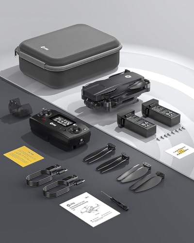 Holy Stone HS720G GPS Drones with Camera for Adults 4K FAA, 2-Axis Gimbal, Built-in Remote ID, 120°FOV, Brushless Motor, 5G WiFi Transmission