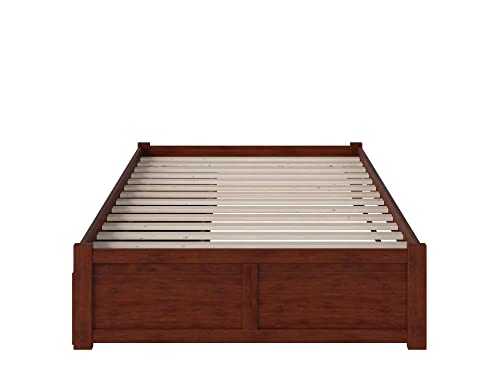 AFI Concord Platform Bed with Footboard & Storage Drawers