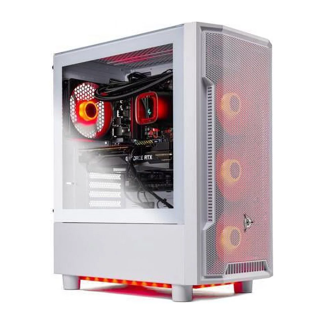 Skytech Archangel Gaming PC Desktop AMD Ryzen 5 7600X 4.7 GHz, NVIDIA RTX 4070 Ti, 1TB NVME SSD, 32GB DDR5 RAM RGB, 850W GOLD PSU, 240mm AIO