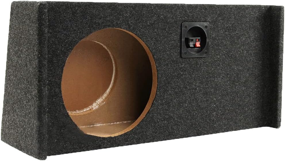 Bbox A372-10CP Dual 10 Sealed Carpeted Subwoofer Enclosure - Fits 2004 - 2008 Ford F150 Super Crew / Super Cab