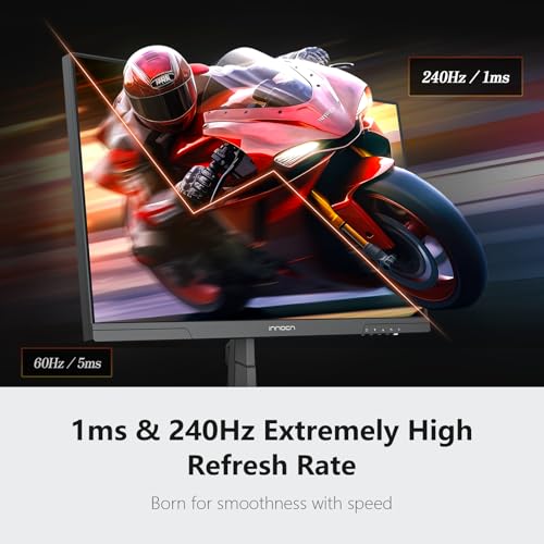 INNOCN 45C1R 45 Inch 5120 x 1440p Ultrawide Curved Gaming Monitor, R1500, HDR400, USB Type-C 90W Power Delivery, PIP/PBP, Built-in Speaker