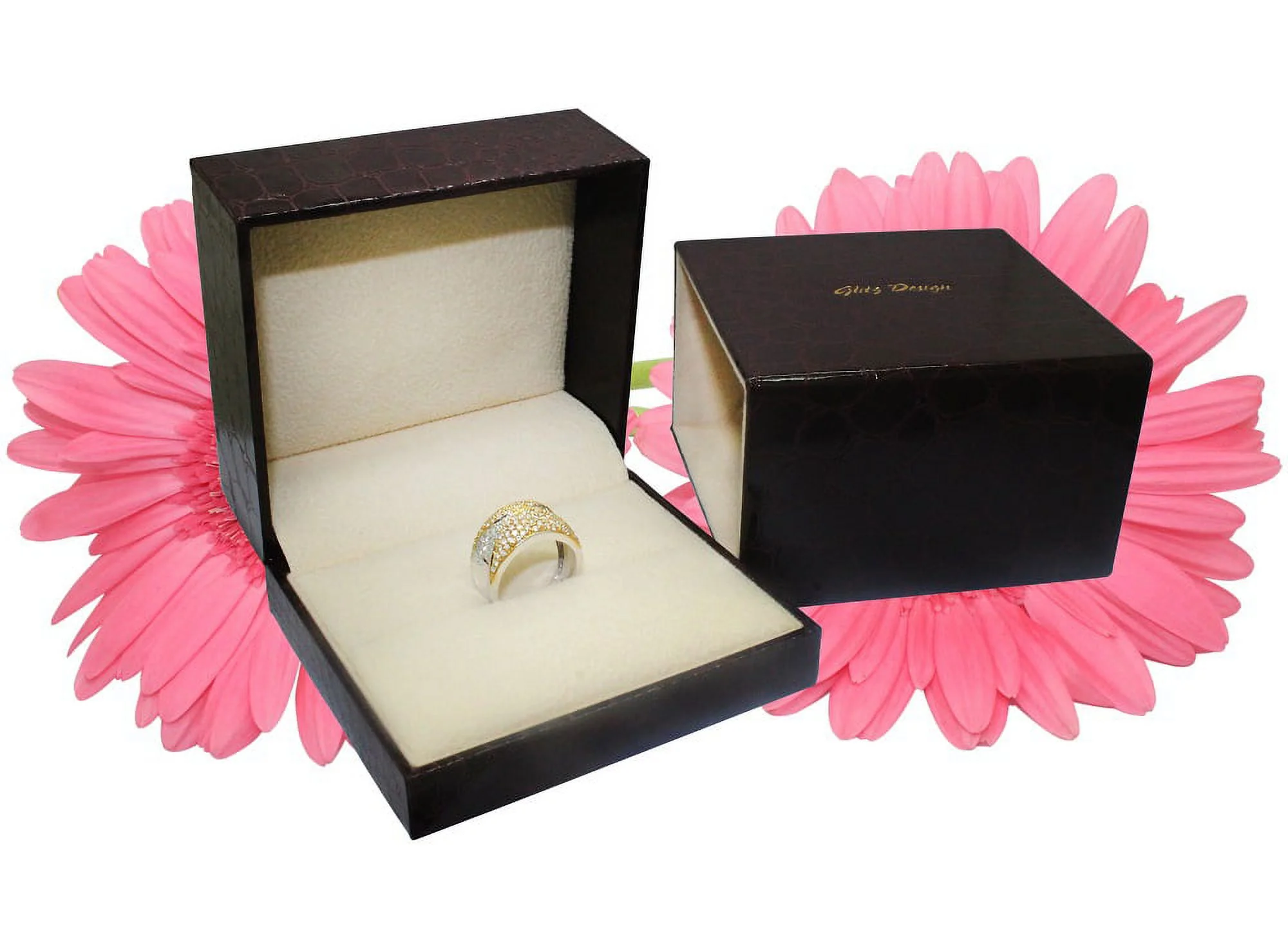 0.90 CT Two-Stone Ring Accent Diamond Wedding Set 14K White Gold (H,SI1)
