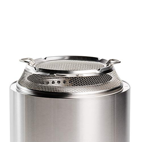 Solo Stove Bonfire Shield - Durable Stainless Steel Spark Protector Mesh Screen for Fire Pits