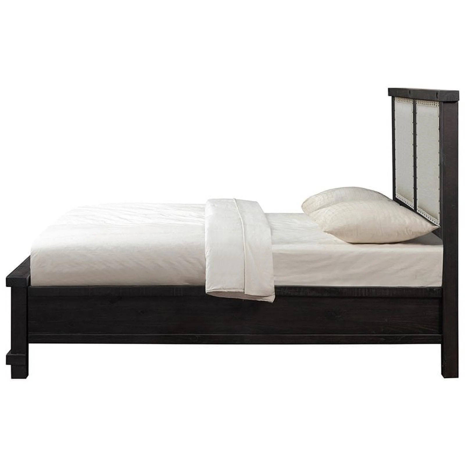 Modus Yosemite Upholstered California King Panel Storage Bed in Cafe