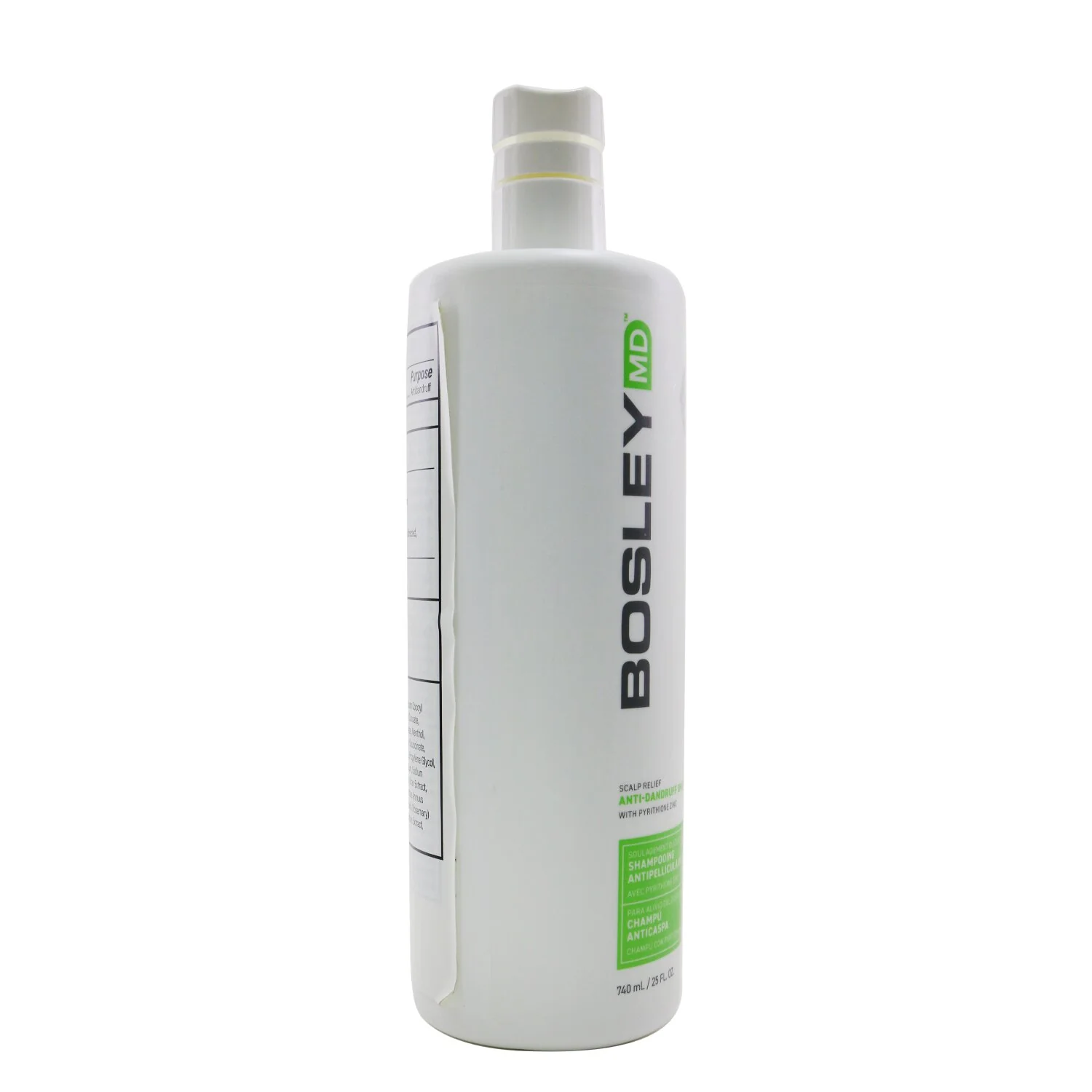 Bosley Scalp Relief Anti-Dandruff Shampoo with Pyrithione Zinc 740ml/25oz