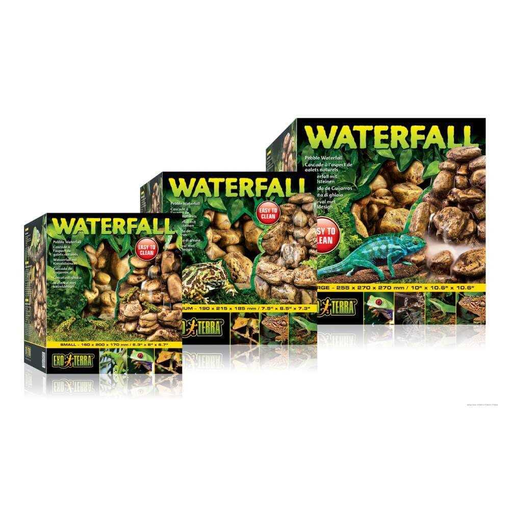 Exo Terra Pebble Waterfall - Pet Supplies online store