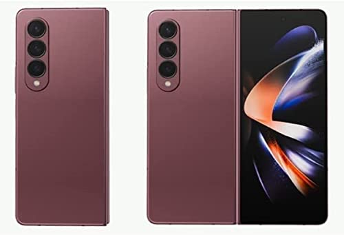 SAMSUNG Galaxy Z Fold 4 5G US Version, 512GB, Burgundy - Unlocked (Renewed)