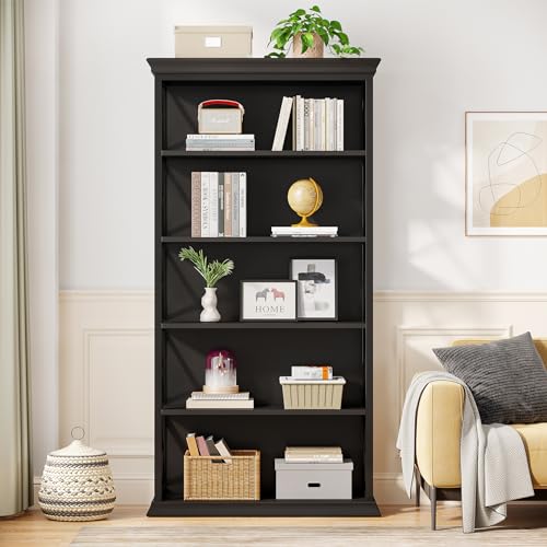 Tribesigns 6-Tier Bookcase, 71 Inches Industrial Bookshelves and Bookcases