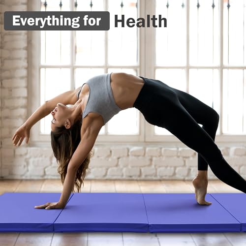 Extra Thick Folding Exercise Gymnastics Mat