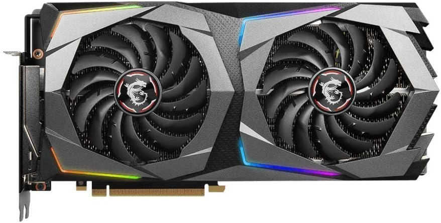 MSI Gaming GeForce RTX 2070 Super 8GB GDRR6 256-Bit HDMI/DP Nvlink Twin-Froze Turing Architecture Overclocked Graphics Card (RTX 2070 Super Gaming X)