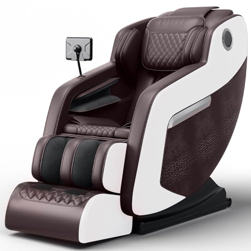 Massage Chair Full Body, Zero Gravity Massage Recliner Chairs with Hip Heat, Foot Massage and Air Massage System for Touch Screen Controller