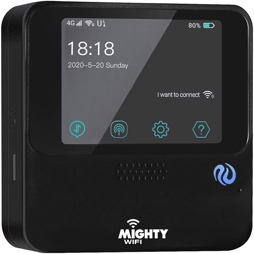 Mobile Wi-Fi Hotspot Device High Speed Wi-Fi Portable Router with US 30 GB & Global 3 GB Data 30 Days, No SIM-Card, Pocket, Free Roaming, Worldwide