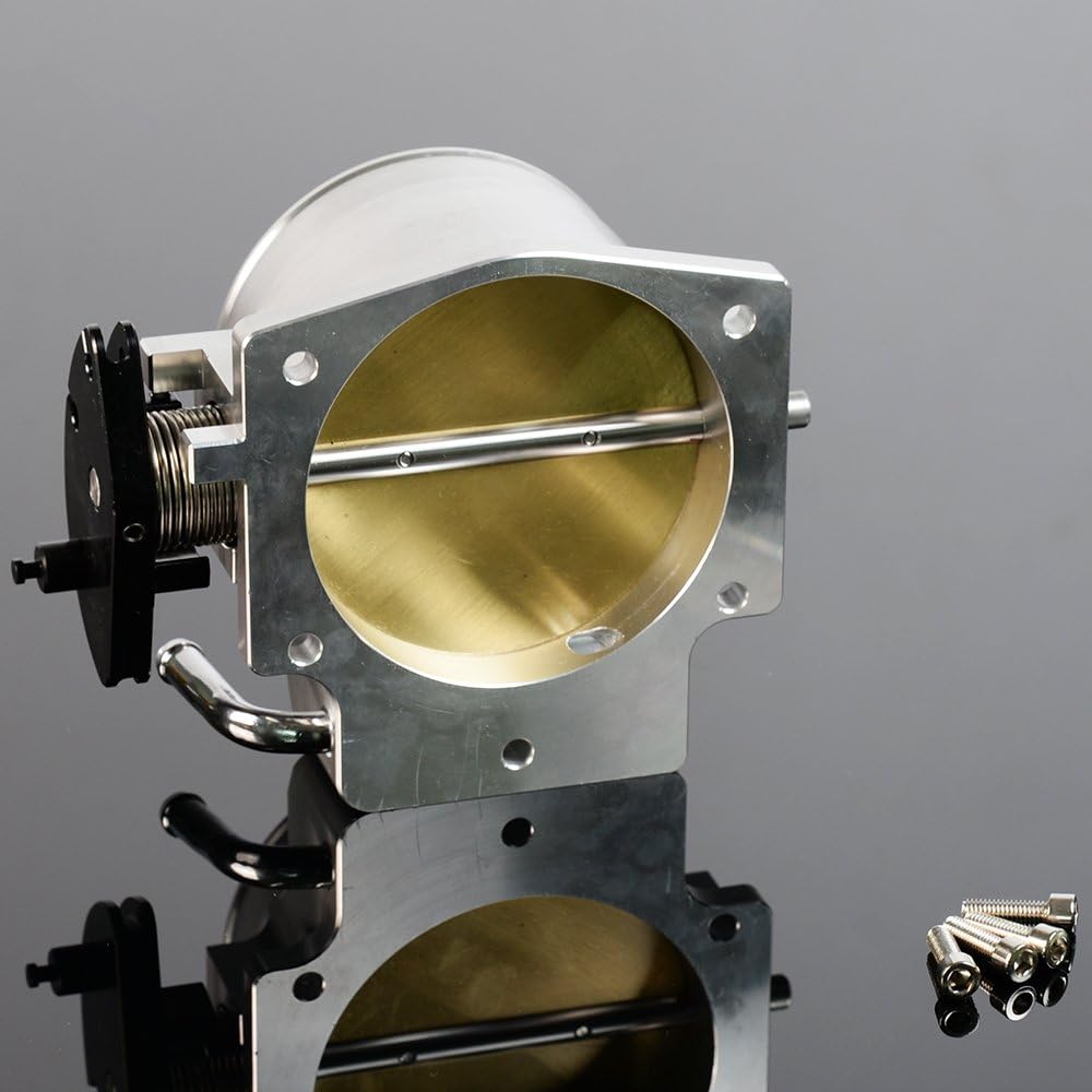 G-PLUS 92mm Throttle Body Replacement For GM Gen III Ls1 Ls2 Ls6 Ls3 Ls Ls7 Sx Ls 4 Cnc Bolt Cable