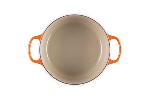 Le Creuset Enameled Cast Iron Signature Round Dutch Oven, 5.5 qt., Cerise