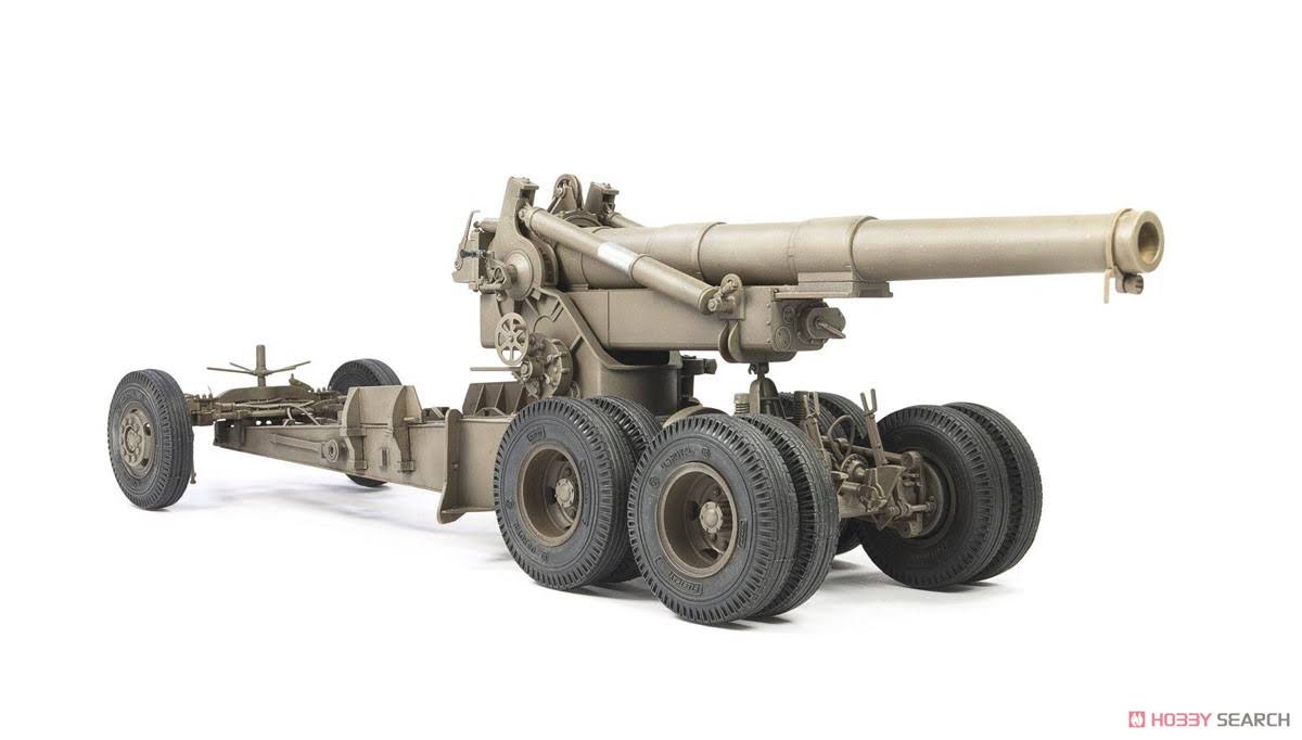 AFV Club 35321 WWII 8 inch Howitzer M1 1/35 Scale Plastic Model Kit
