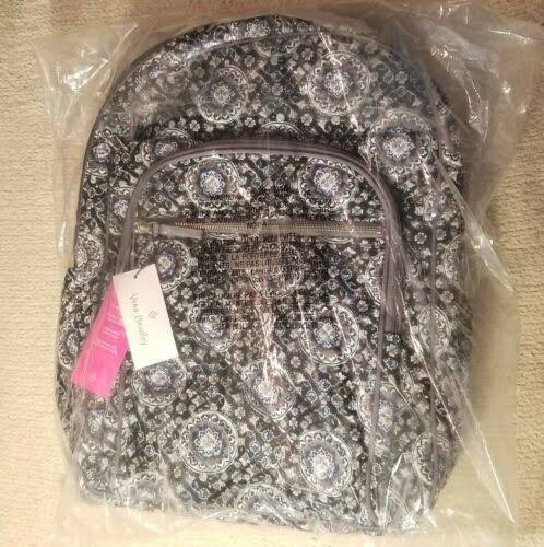 Vera Bradley Iconic XL Campus Backpack, Gray