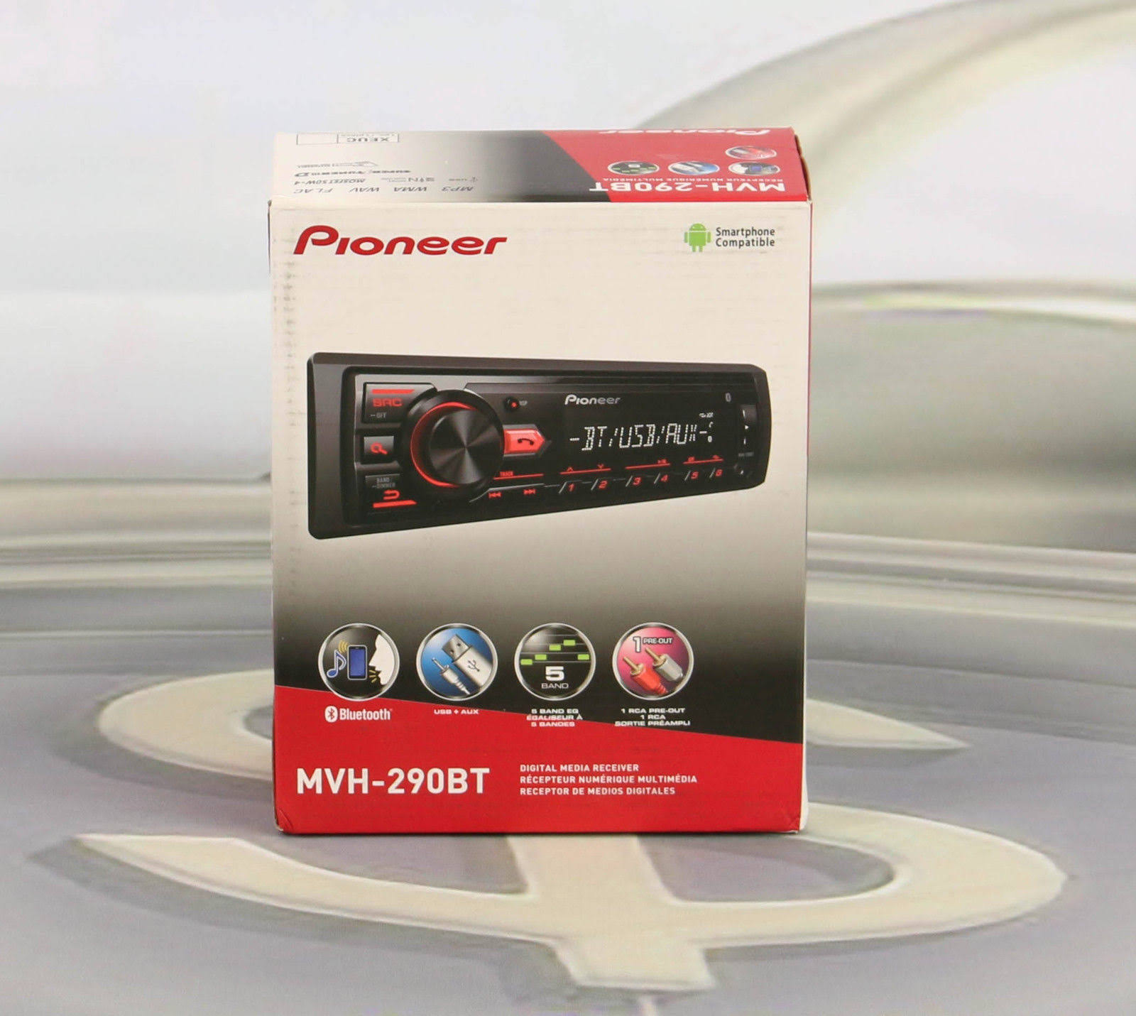 Pioneer MVH 290BT Car Digital Receiver
