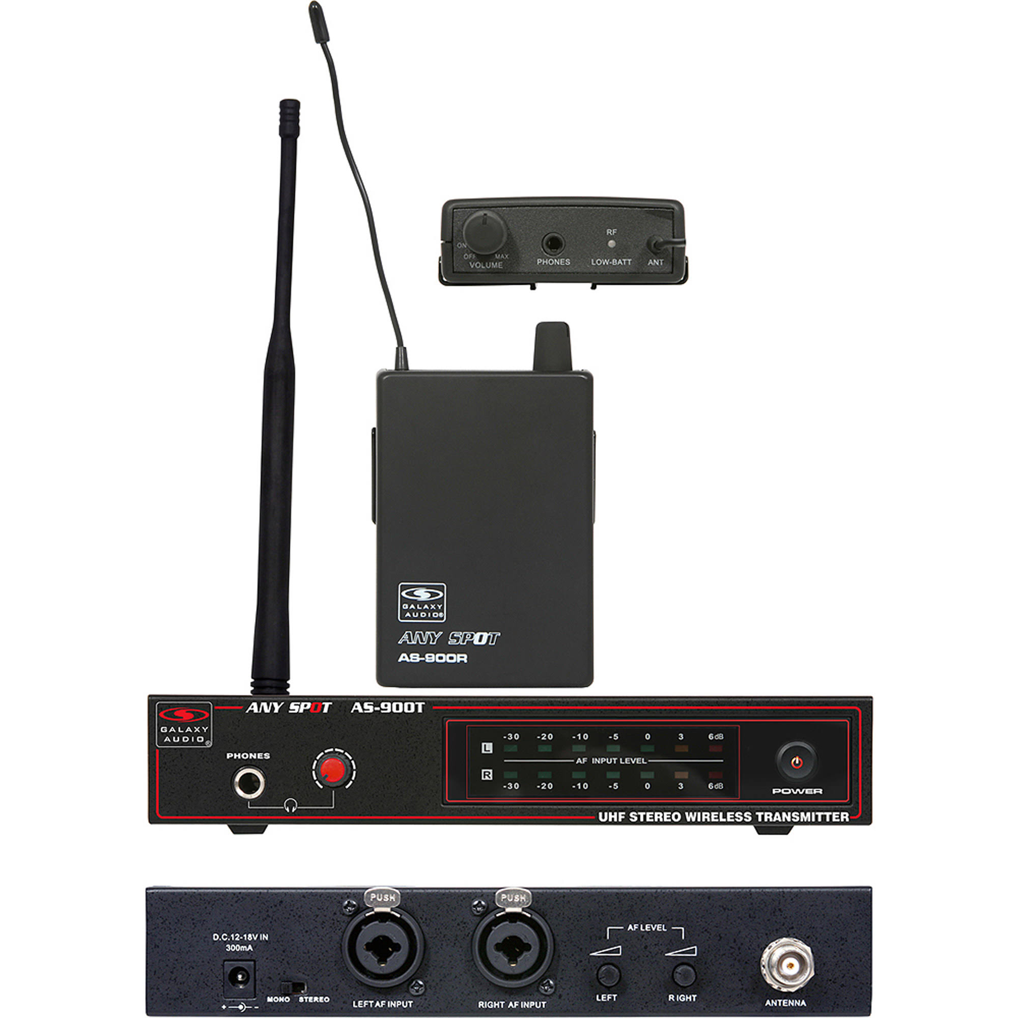 Galaxy Audio As-900 Wireless K1 Monitor System